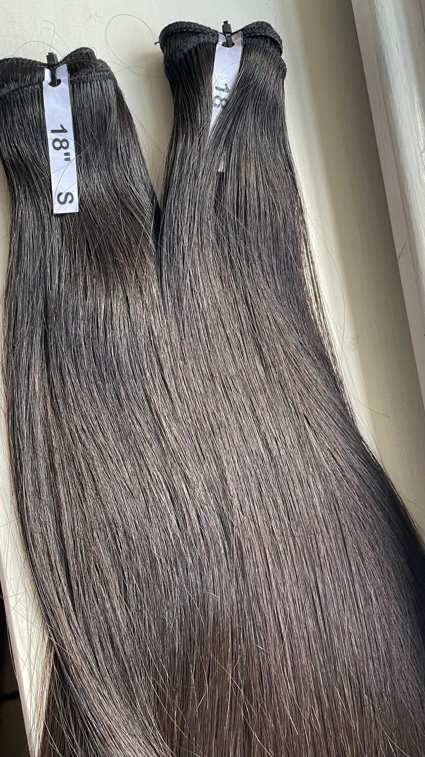 2 bundles High Quality European Hair Weft  Extensions/ High Quality Hair Responsibly Sourced/ Raw Unprocessed Single Donor Weft Real Hair